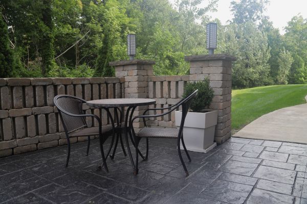 Concrete Patio Stamping in Colorado Springs