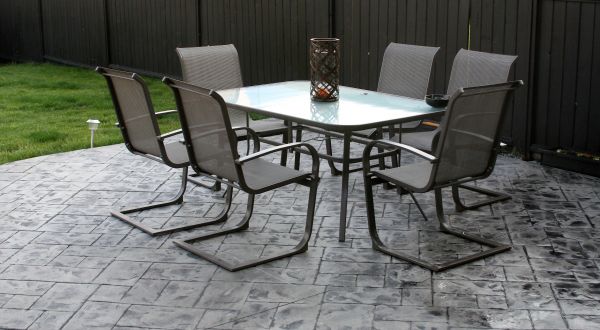 Porch Stamping in Colorado Springs